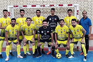 راه یابی تیم فوتسال گردان امام حسین لامرد به مرحله استانی