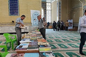 اعلام انزجار نمازگزاران لامردی از رژیم اشغالگر اسرائیل + برپایی نمایشگاه کتاب