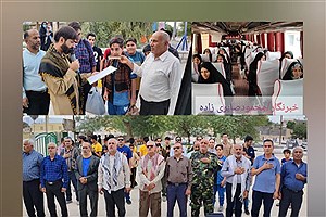 کاروان راهیان مکتب شهید سلیمانی از لامرد به کرمان اعزام شدند
