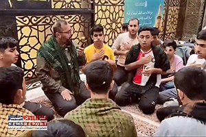 سینه زنی نوجوانان اشکانی در نجف