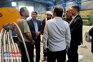 بازدید مسوول بسیج علمی فارس از شرکت های دانش بنیان لامرد