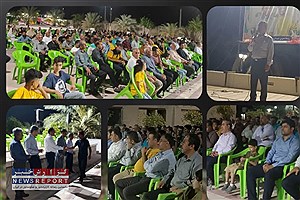 برگزاری مراسم تکریم کارگران شهرداری لامِرد