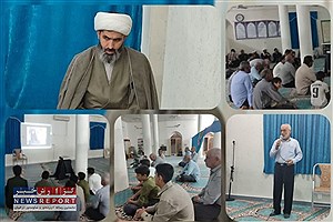 مراسم یادبود شهید جنگاور در لامرد