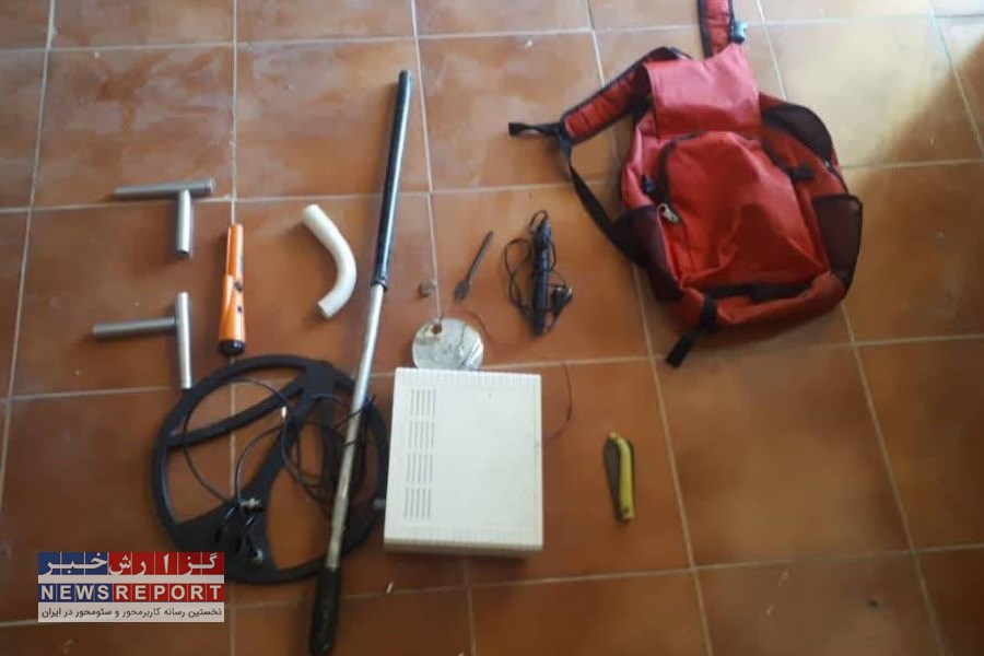 کشف و ضبط سه دستگاه فلزیاب در شهرستان مرودشت