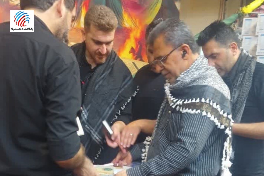 خدمت رسانی موکب امام حسین اشکنان در نجف اشرف