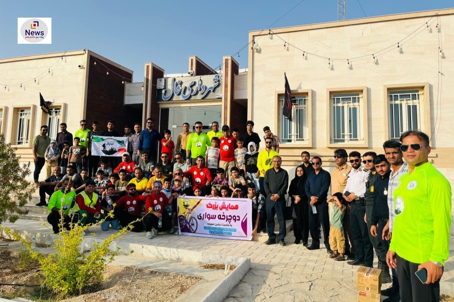 همایش دوچرخه‌سواری شهرستان مهر: گرامیداشت اربعین حسینی با تکیه بر ورزش