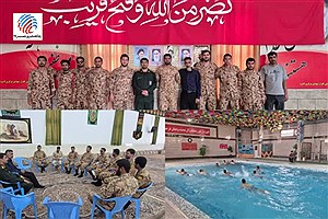 مراسم باشکوه گرامیداشت روز سرباز در لامرد