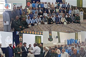 تجلیل باشکوه از پیشکسوتان جهاد و شهادت در لامرد