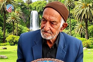 پدر شهید سلیمان مهربان به فرزند شهیدش پیوست