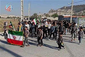 راهپیمایی یوم الله سیزده آبان روستای لاورخشت
