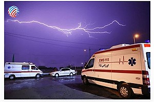 برخورد صاعقه به چند منزل مسکونی در روستای کهنویه علامرودشت خسارت زد