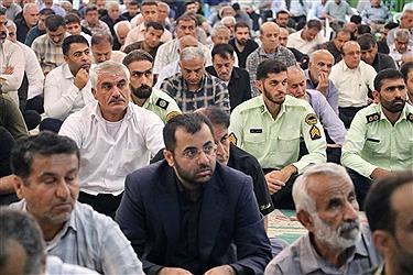 تصویر گزارش تصویری از نمازجمعه شهر لامرد